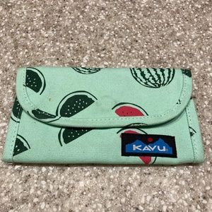 Kavu watermelon trifold wallet - NWOT